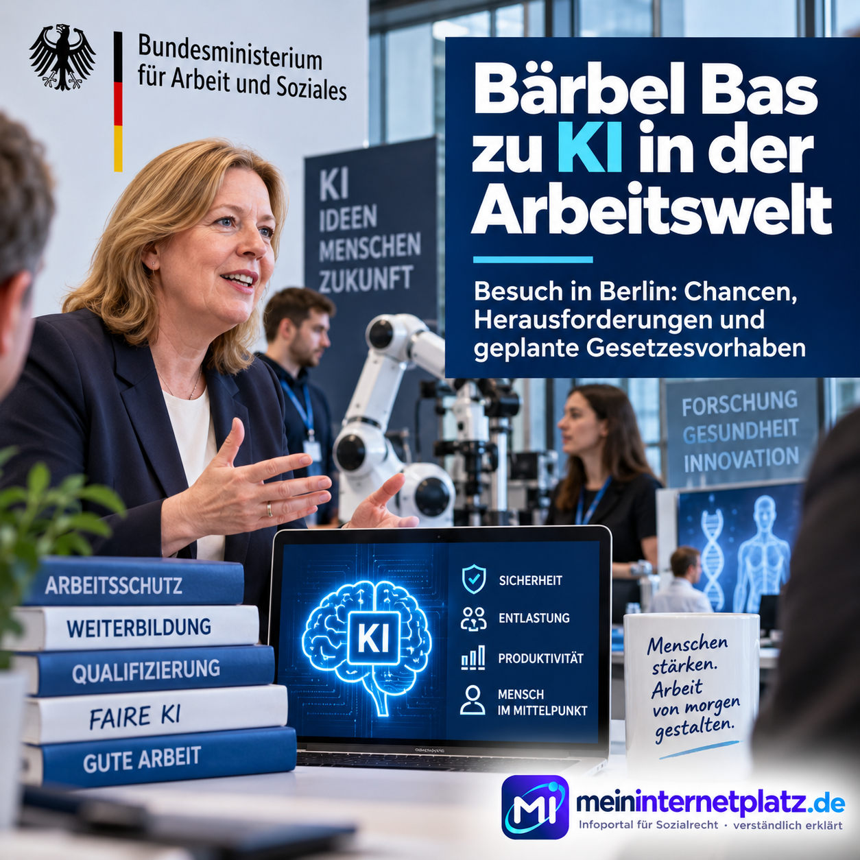 BMAS: KI soll Arbeitswelt sicherer und produktiver machen